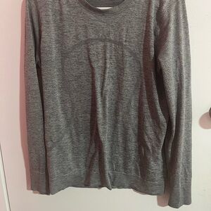 Gray Long Sleeve Shirt